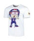 ფოტო #2 პროდუქტის Men's and Women's Freeze Max White Rugrats Wide Open Football T-shirt