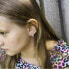 Фото #2 товара Silver girls earrings Hearts AGUC803DL