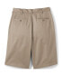 Men's School Uniform 11" Plain Front Blend Chino Shorts