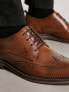 schuh Raffe brogues in brown leather