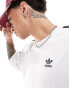 Adidas Originals oversized t-shirt in white weiß, S - фото #4