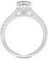 Moissanite Oval Engagement Ring (2-1/2 ct. t.w. DEW) in 14k White Gold or 14k Yellow Gold