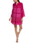 Фото #1 товара Johnny Was Lace Valeria Midi Dress Women's Pink M