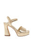 Фото #2 товара Women's Square Open Platform Sandals