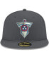 Фото #3 товара Men's Graphite Tennessee Titans Alternate Logo Storm Ii 59Fifty Fitted Hat