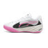 Фото #5 товара Puma All Pro Nitro Basketball Mens White Sneakers Athletic Shoes 30968901