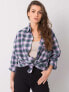 Фото #4 товара Женская рубашка свободного кроя с удлиненным рукавом Factory Price