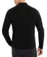 Фото #2 товара Men's Slim-Fit Zip-Placket Long Sleeve Polo Sweater