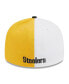 Фото #2 товара Men's Gold, Black Pittsburgh Steelers 2023 Sideline Low Profile 59FIFTY Fitted Hat