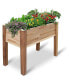 Raised Garden Bed, Elevated Herb Garden Planter for Patio & More