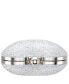 ფოტო #5 პროდუქტის Amorie Crystal Embellished Heart Minaudiere Clutch