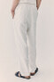 Фото #5 товара Relaxed Fit Linen-blend Pants