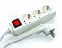 Фото #1 товара E&P E 47 - 1.5 m - 3 AC outlet(s) - Type F - Unmanaged - Plastic - White