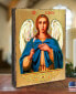 Фото #2 товара Icon Adoration Wall Art on Wood 8"