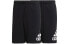 Фото #5 товара adidas M MH BOSShortSJ 运动型格短裤 男款 黑色 / Шорты Adidas MH BOSShortSJ DX7666