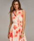 Фото #4 товара Платье женское DKNY безрукавное из шифона