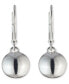 ფოტო #3 პროდუქტის Bead Drop Earrings in Sterling Silver