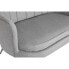 Sofa Home ESPRIT Grey Silver Metal 130 x 77 x 83 cm