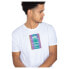 ALPHA INDUSTRIES Rainbow Reflective Label short sleeve T-shirt