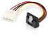 Фото #1 товара Equip SATA Internal Power Cable - 0.15 m - Molex (4-pin) - SATA 15-pin - Male - Straight - Angled