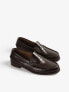 Scalpers loafers shoes in dark brown