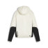 Puma Seasons Hybrid Primaloft Full Zip Jacket Womens White Casual Athletic Outer