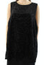 Фото #1 товара Топ, блузка, бархатный Alfani женская велюровая черная 12