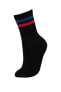 Erkek 5'li Pamuklu Soket Çorap C0168axns