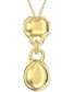 Фото #4 товара Swarovski gold-Tone Mixed Crystal Pendant Necklace, 15-3/4" + 2-3/4"
