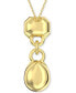 ფოტო #4 პროდუქტის Gold-Tone Mixed Crystal Pendant Necklace, 15-3/4" + 2-3/4"