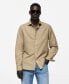 ფოტო #1 პროდუქტის Men's Slim Fit Linen Blend Shirt