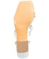 ფოტო #5 პროდუქტის Women's Ava Strappy Ankle-Wrap Dress Sandals-Extended sizes 9-14