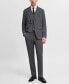 Фото #5 товара Men's Slim-Fit Suit Vest