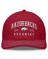 Фото #3 товара Men's Cardinal Arkansas Razorbacks Carson Trucker Adjustable Hat