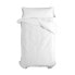 Duvet cover set HappyFriday Basic Kids White 2 Pieces