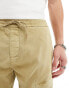 Pull&Bear cargo trouser in sand