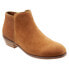 Softwalk Rocklin S1457-264 Womens Brown Wide Suede Ankle & Booties Boots 6