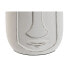 Vase Home ESPRIT White Mango wood Modern Face 15 x 15 x 45 cm