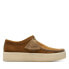 Фото #1 товара Clarks Wallabee Cup 26174040 Mens Brown Oxfords & Lace Ups Casual Shoes