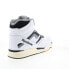 Reebok Pump TZ Mens White Leather Lace Up Lifestyle Sneakers Shoes
