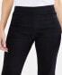 Women's Mid-Rise Pull-On Straight-Leg Denim Jeans, Created for Macy's