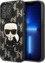 Фото #1 товара Karl Lagerfeld Etui Karl Lagerfeld KLHCP13LPMNIKBK Apple iPhone 13 Pro hardcase czarny/black Monogram Ikonik Patch