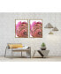 Фото #4 товара Интерьерная картина Chic Home decor "Золотой Лепесток", 2 шт., в раме, холст, цветочный - 76 см x 117 см.