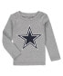 Фото #6 товара Пижама OuterStuff Dallas Cowboys Heathered Gray