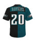 Фото #2 товара Men's Brian Dawkins Midnight Green and Black Philadelphia Eagles 2004 Split Legacy Replica Jersey