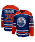 ფოტო #1 პროდუქტის Men's Leon Draisaitl Royal Edmonton Oilers Home Premier Breakaway Player Jersey