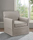 Фото #8 товара 30" Paula Wide Fabric Slipcover Accent Armchair