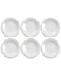 Фото #1 товара Bamboo Raised Rim Dinner Plates, Set of 6