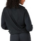 ფოტო #2 პროდუქტის Women's Quarter-Zip Woven Long-Sleeve Top