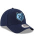 Фото #3 товара Men's Navy Memphis Grizzlies Official Team Color The League 9FORTY Adjustable Hat